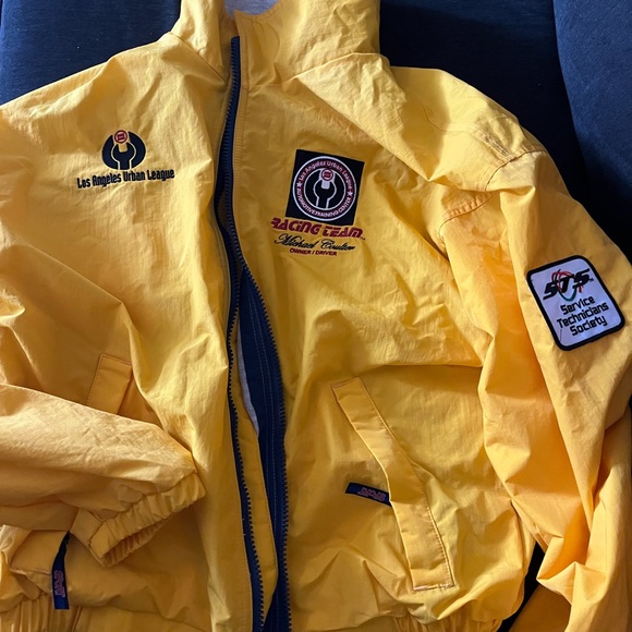 NFL Other - Brand new mens racing jacket large with free nfl stuff and more stuff